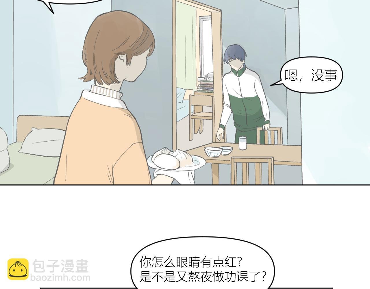 他的早晨