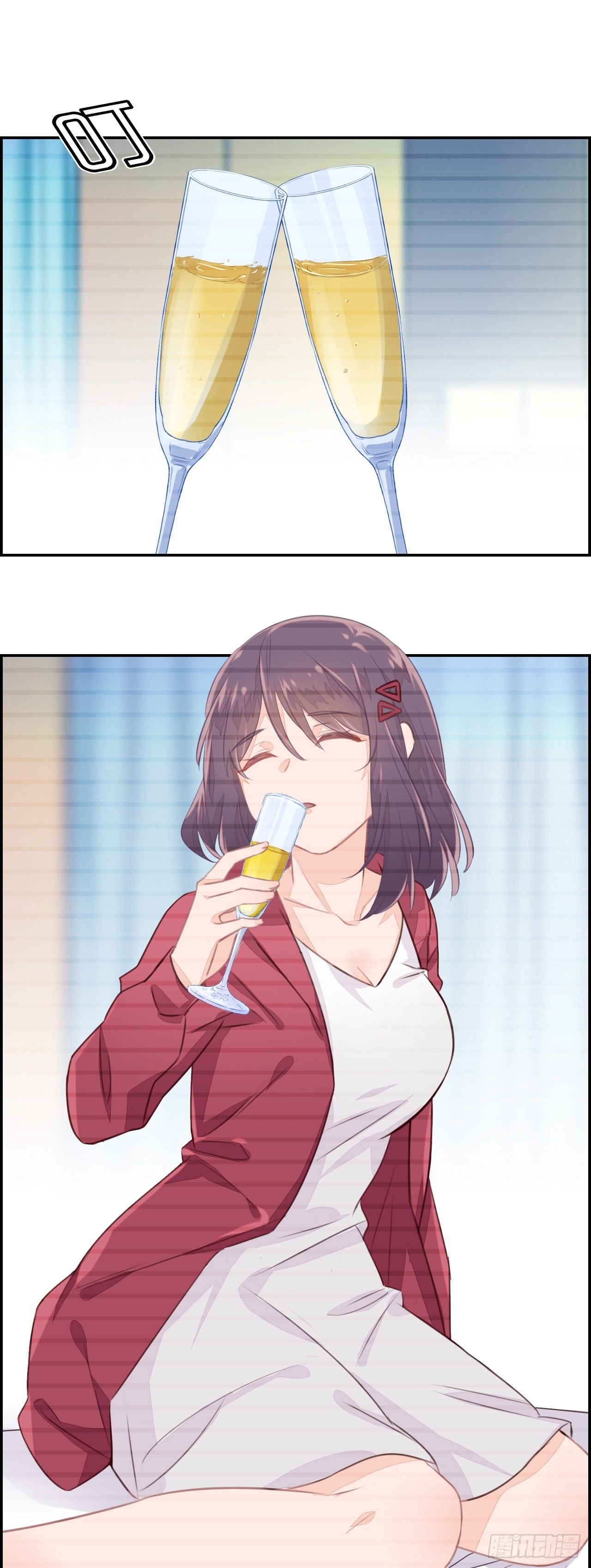 我…要喝你饮过的那杯酒！