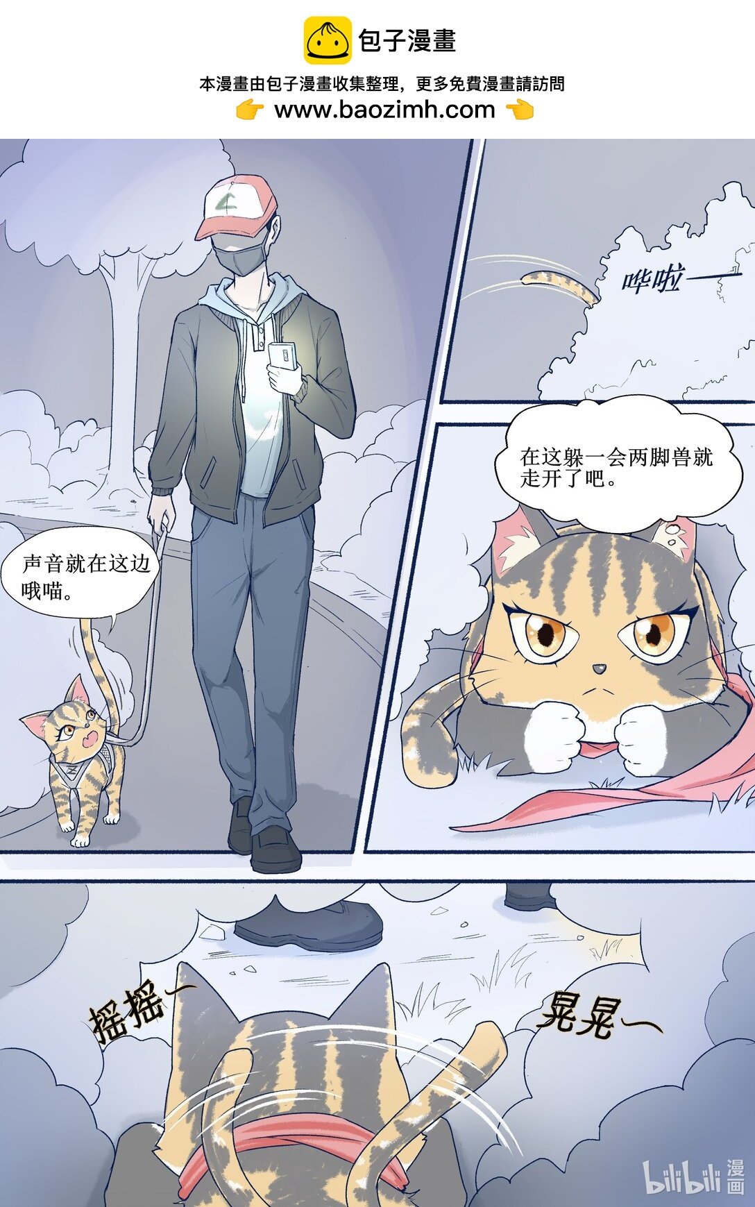 1 捉到猫了