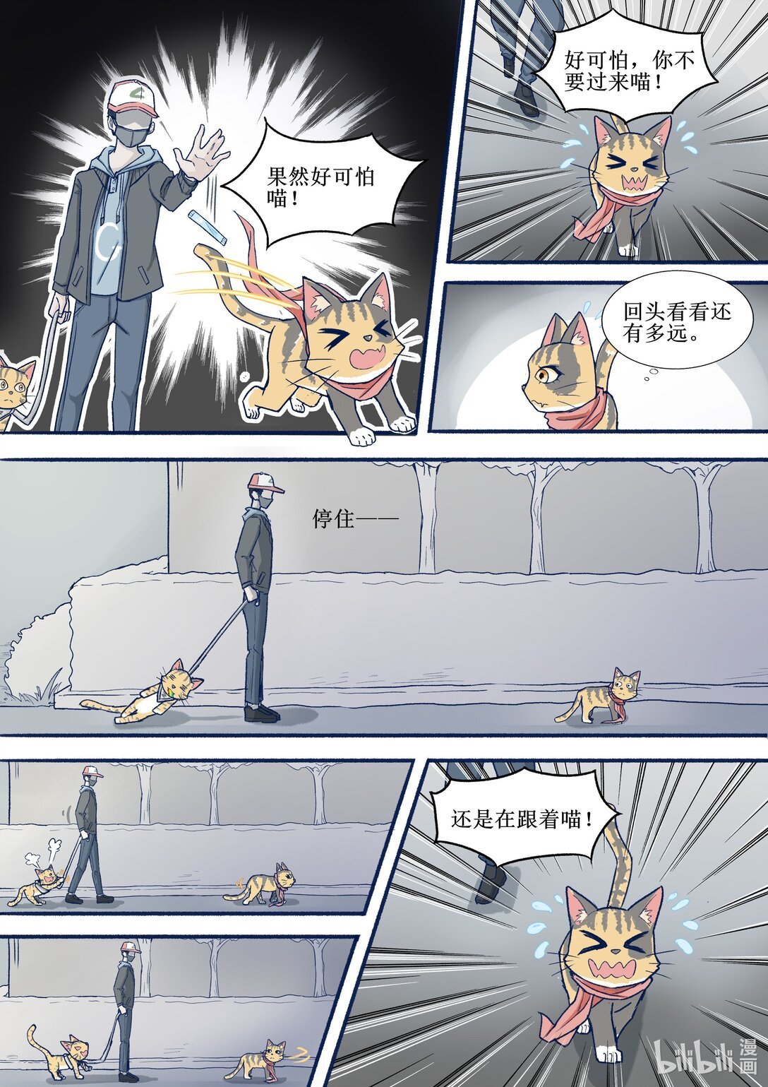 1 捉到猫了