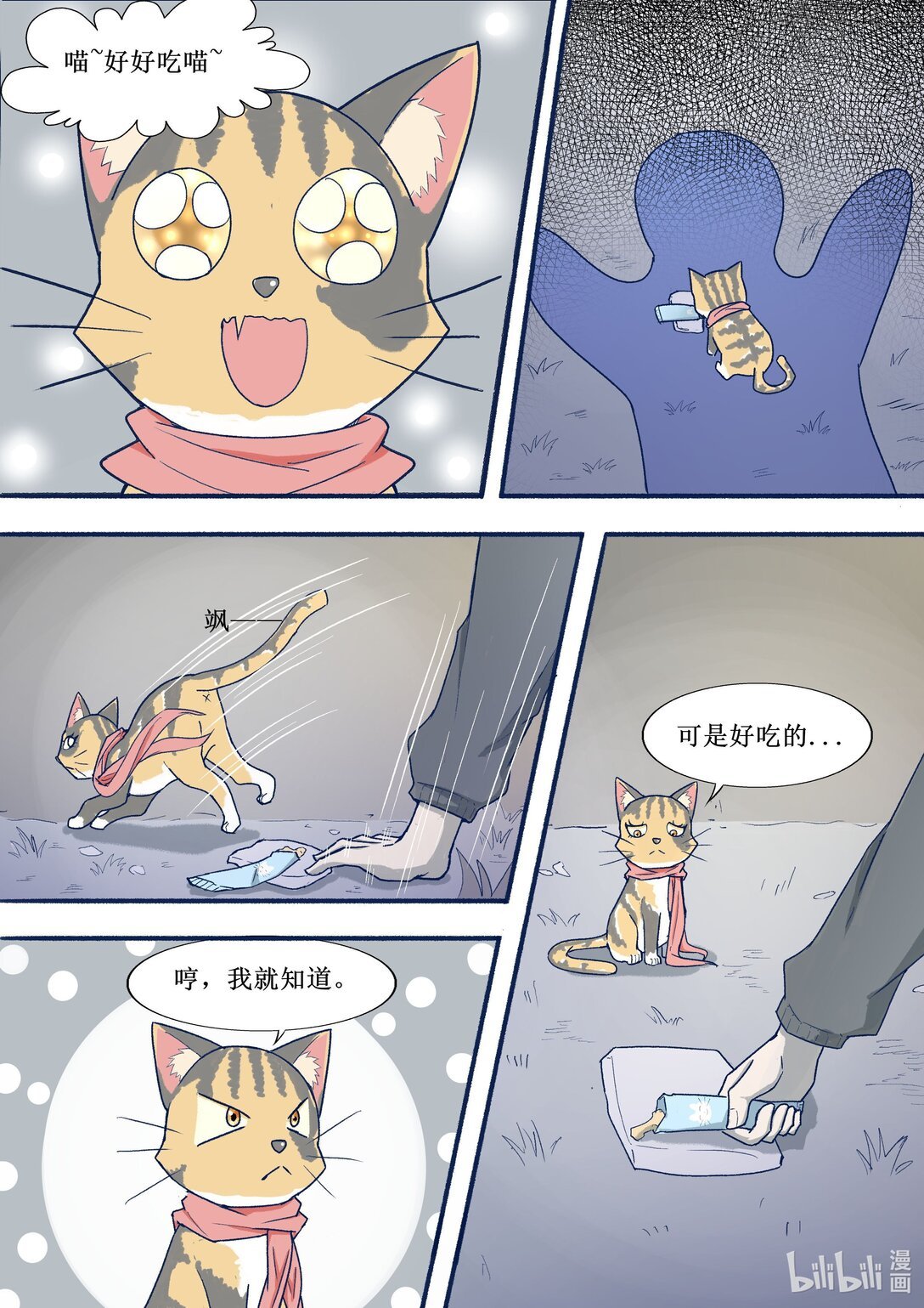 1 捉到猫了