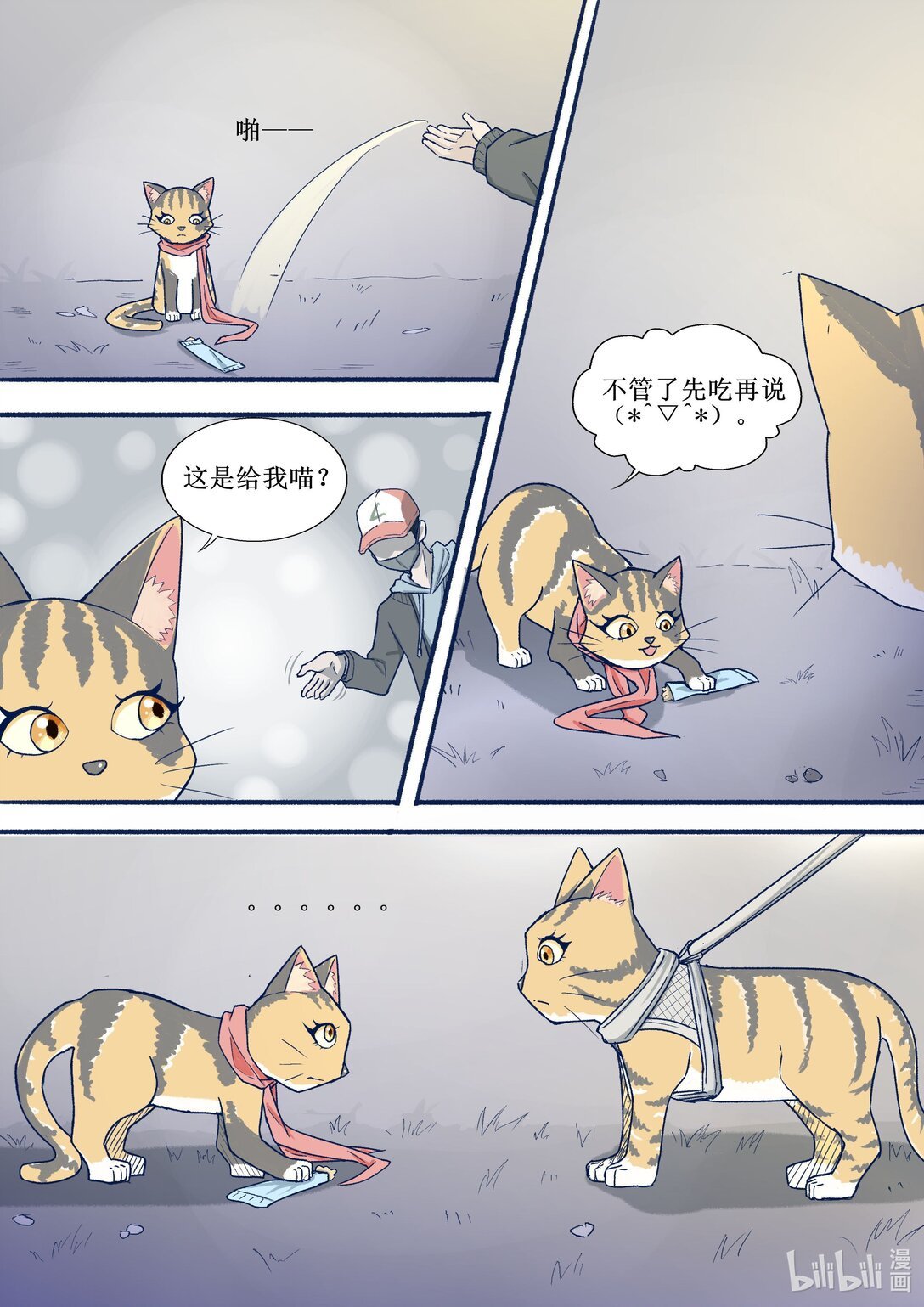 1 捉到猫了