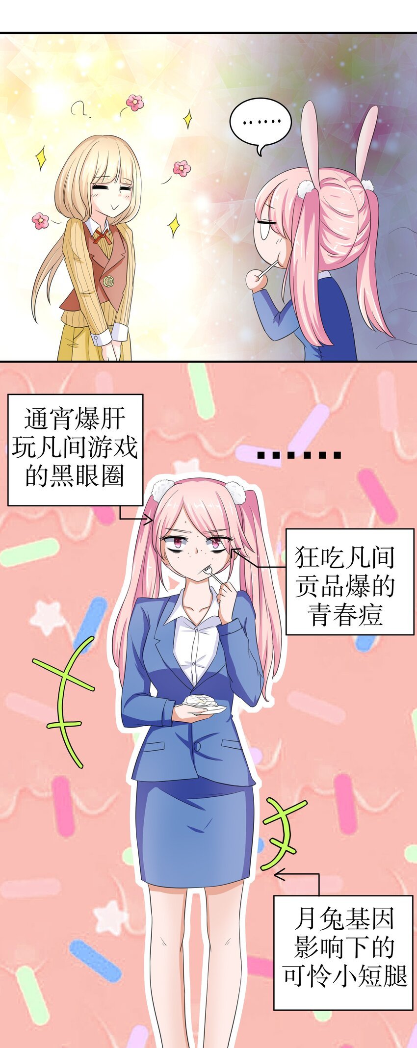 7 我长得可爱？