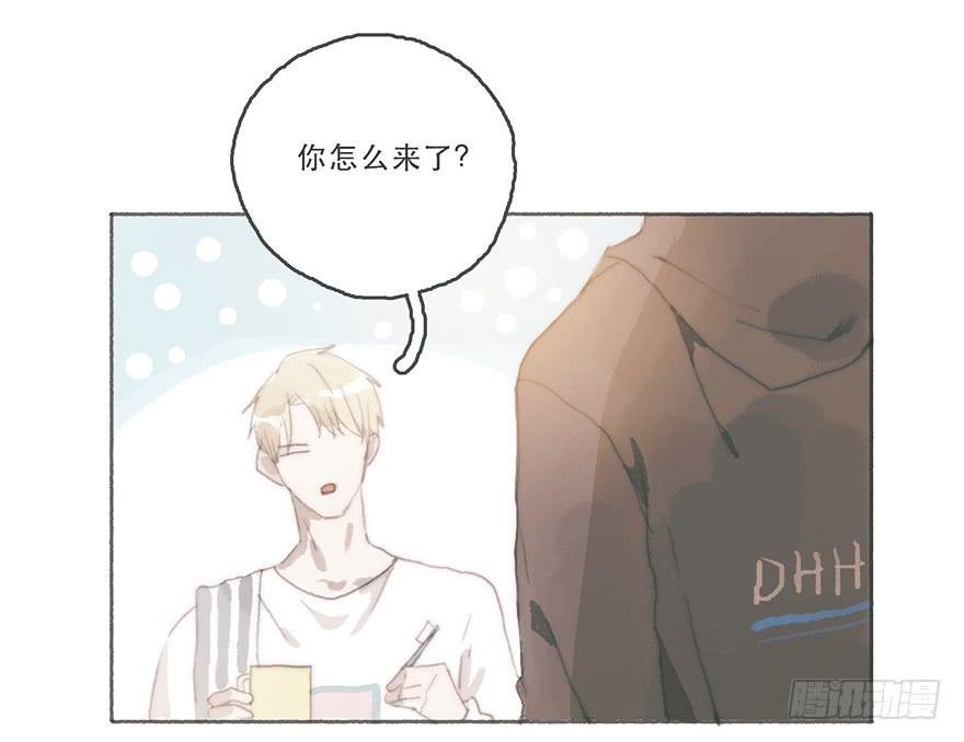 他的眼神湿漉漉的
