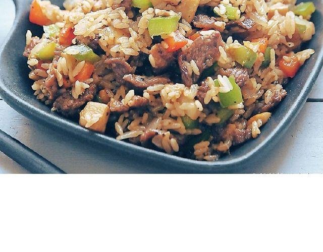 第24期 黑椒牛肉蔬菜炒饭