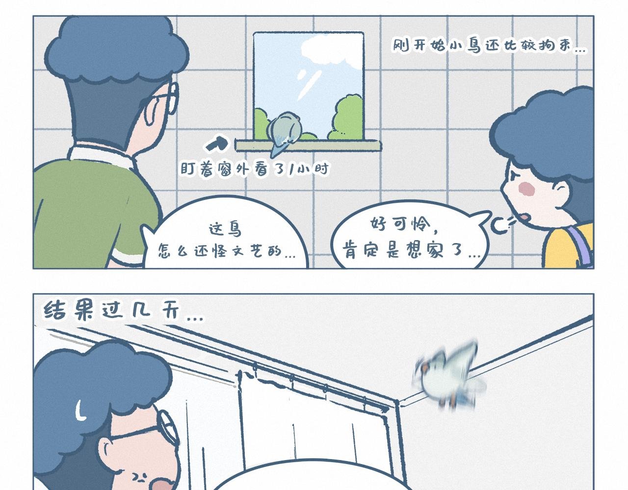捡到小鸟