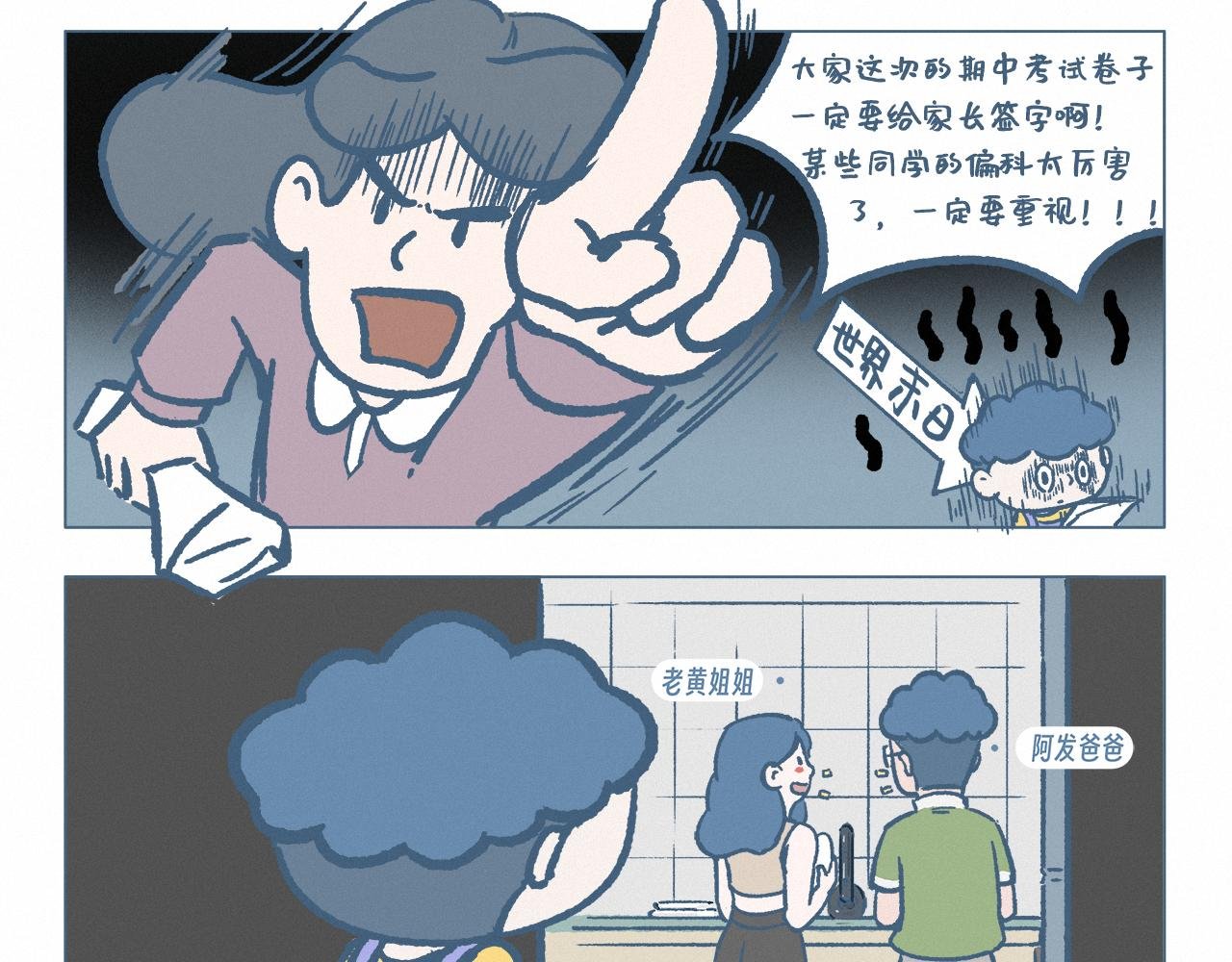 家长签字