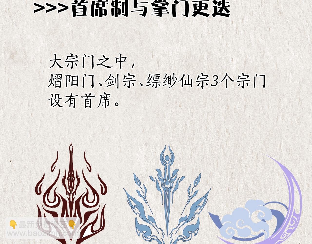 鸿蒙百科 宗门与首席