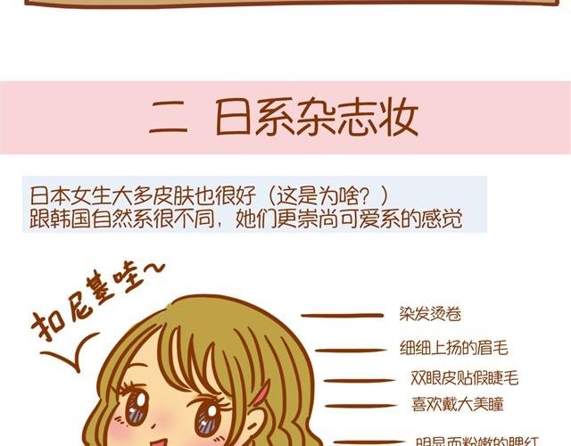 日韩妆容的区别