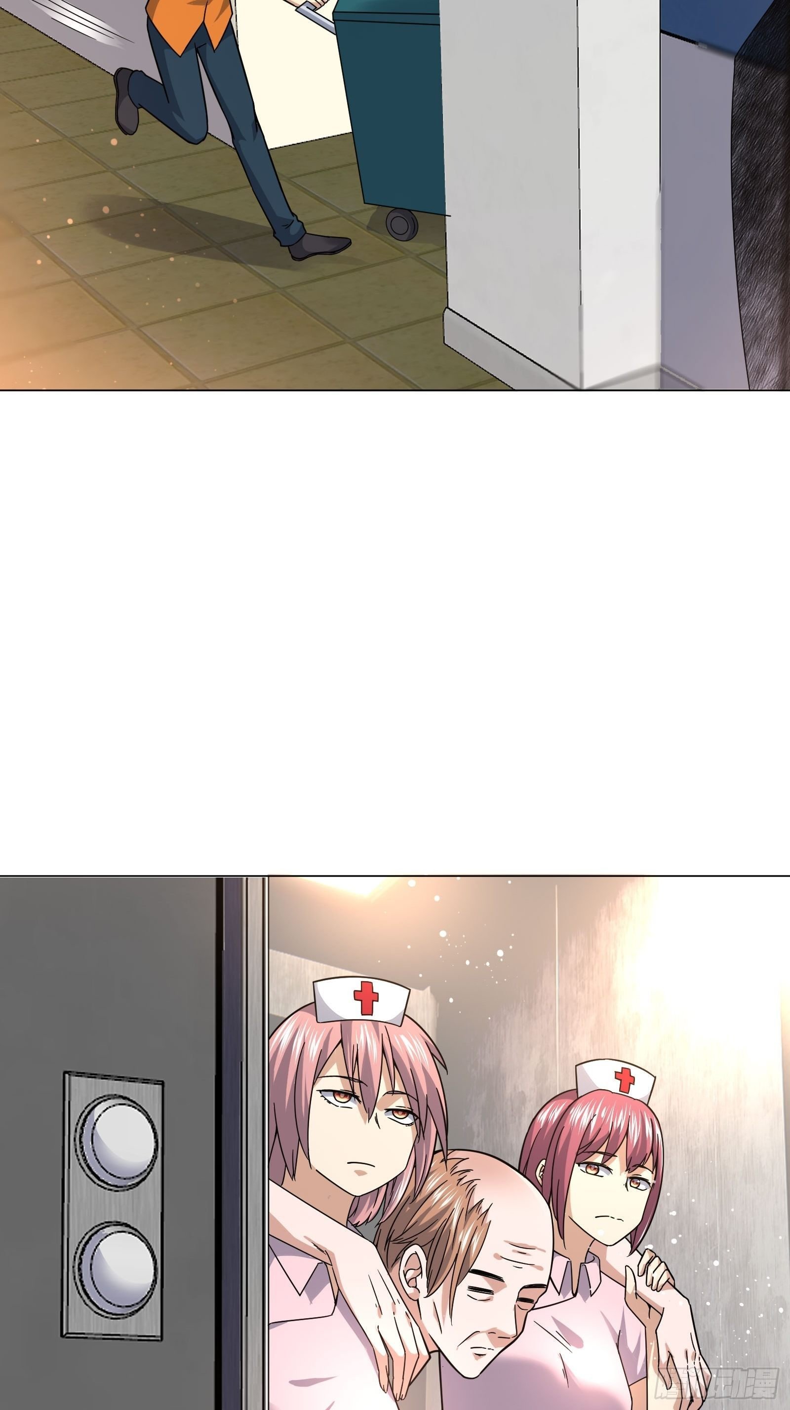 妈呀！赶紧装睡！