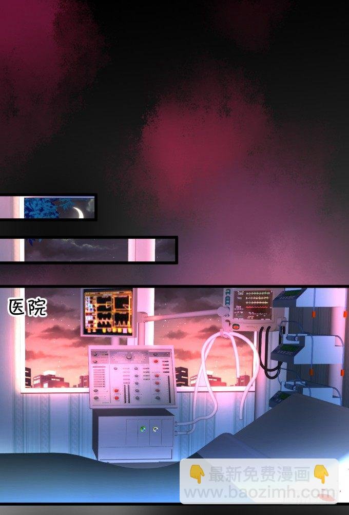 医院天台。