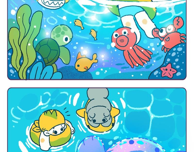 夏季玩海