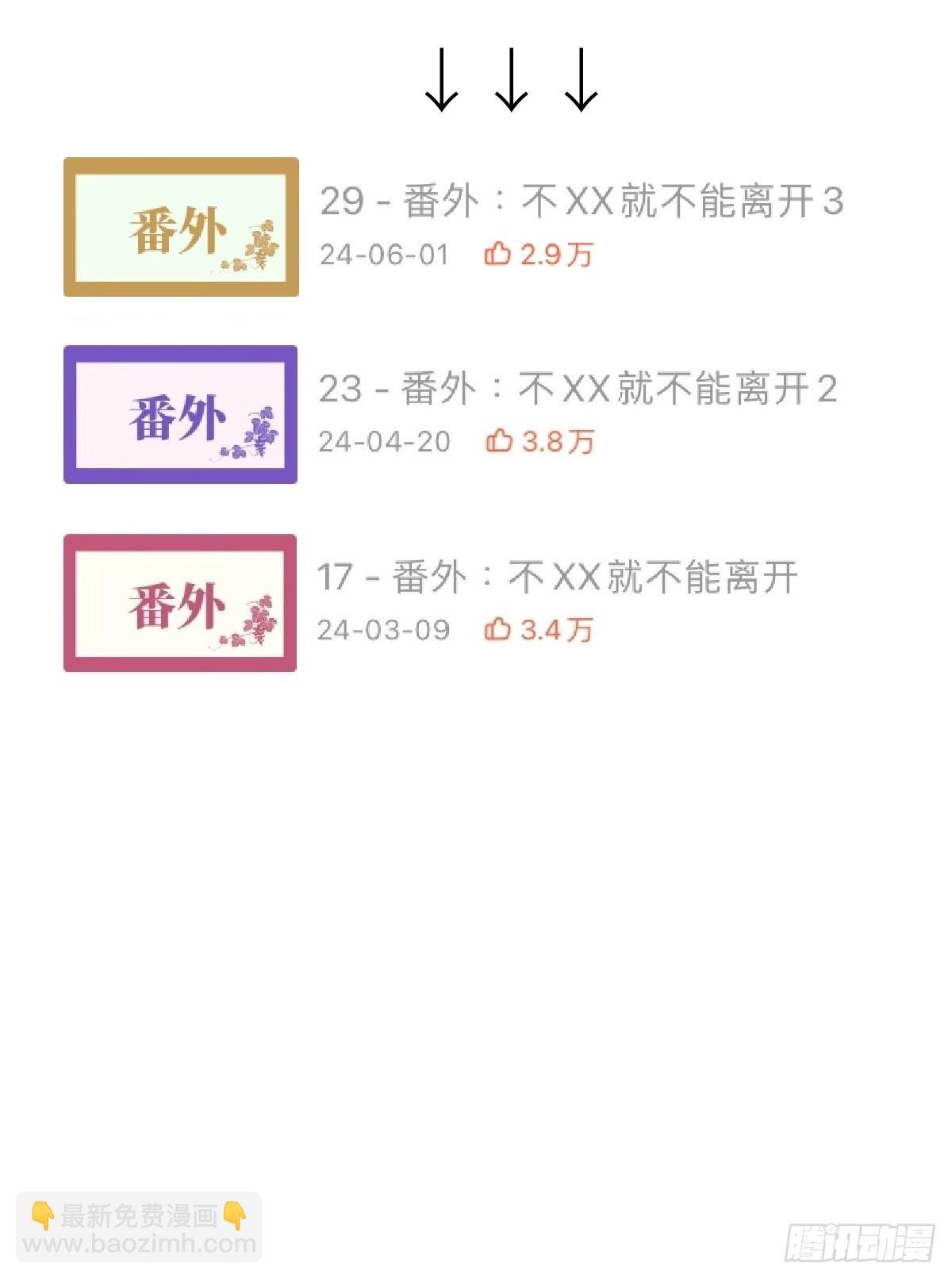 番外：不XX就不能离开4