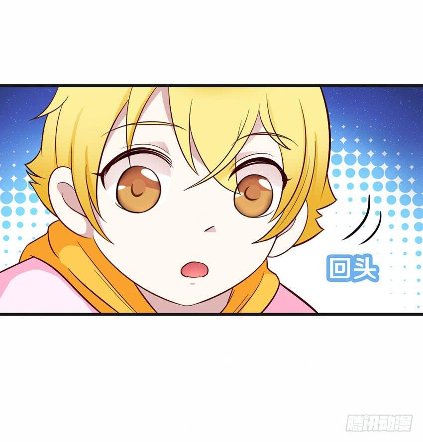 花坛边的小正太