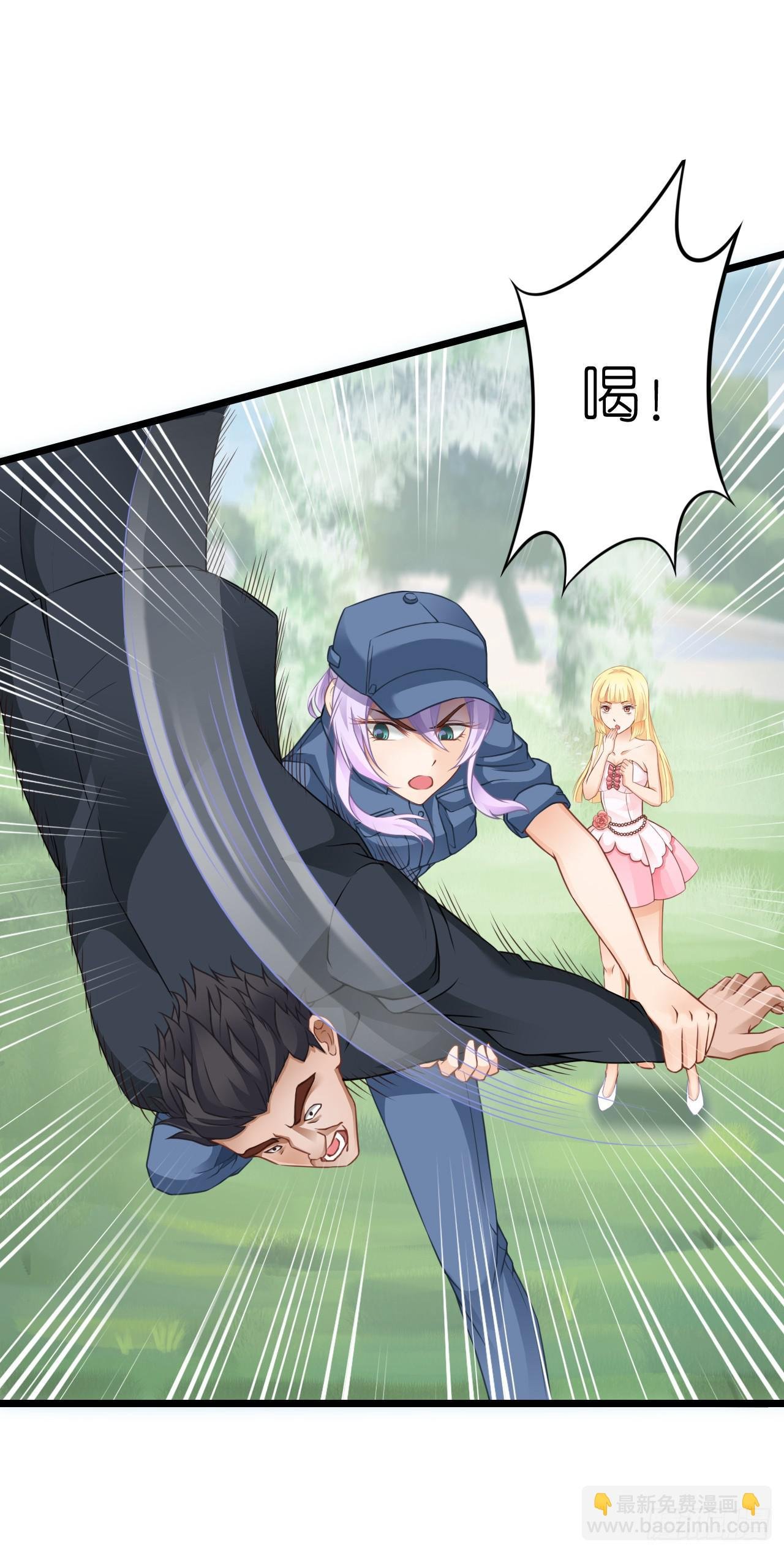 美女武术冠军跑来干保洁？