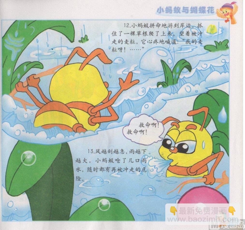 8 小蚂蚁与蝴蝶花