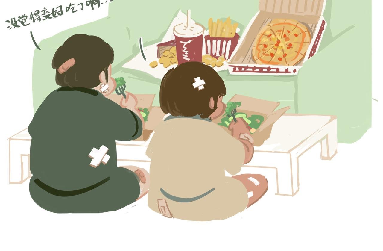 我？幸福胖？