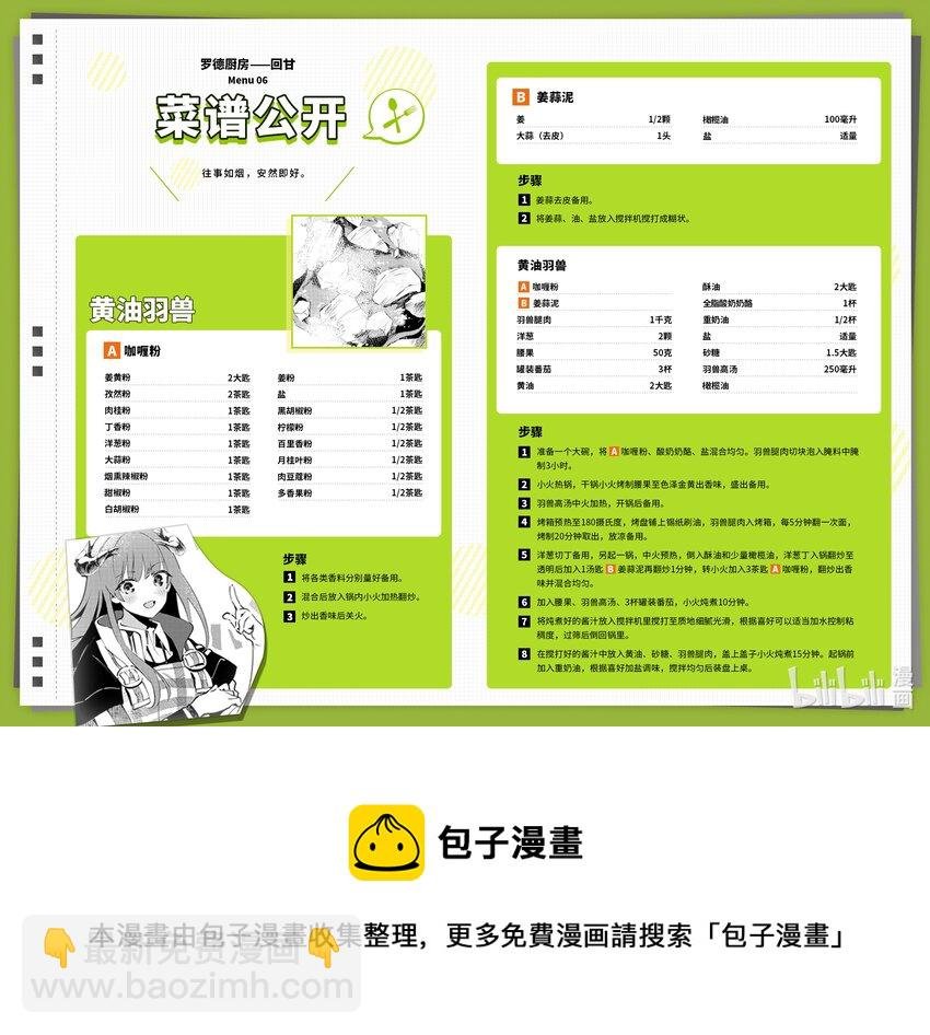 Menu 06 黄油羽兽与风暴突击队队长