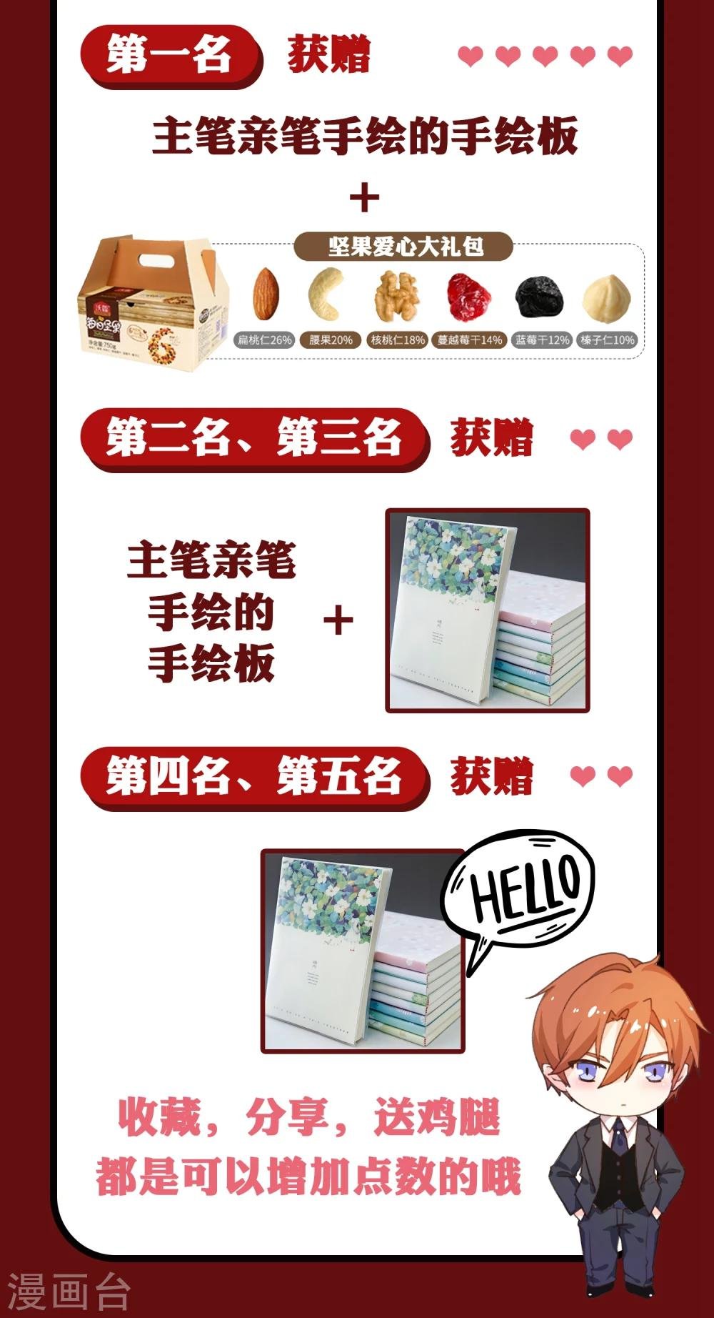 爆更抽奖预告